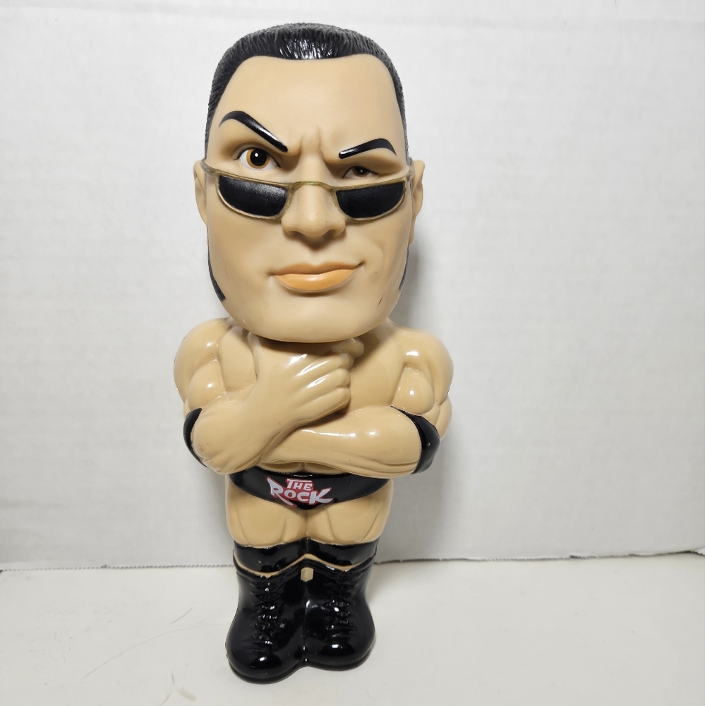 Vintage 1999 The Rock WWE WWF Titan Sports Souvenir Cup **No Straw**